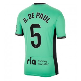 Atletico Madrid Rodrigo De Paul #5 Tredje Kläder 2023-24 Kortärmad
